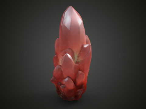 Crystall Red Model 3D