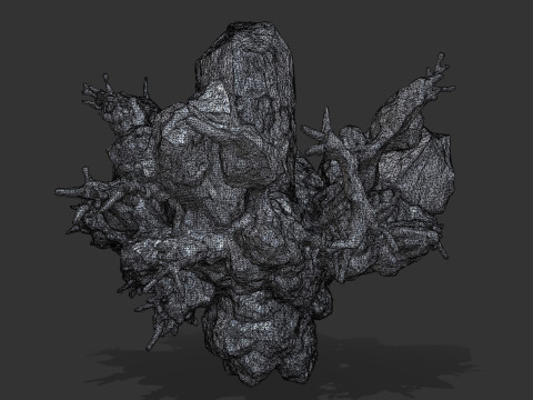 Crystall Blue 3D Model