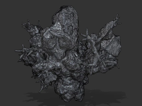 Crystall Blue 3D Model