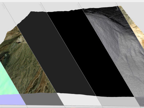 テイデ火山 スペイン 3Dモデル