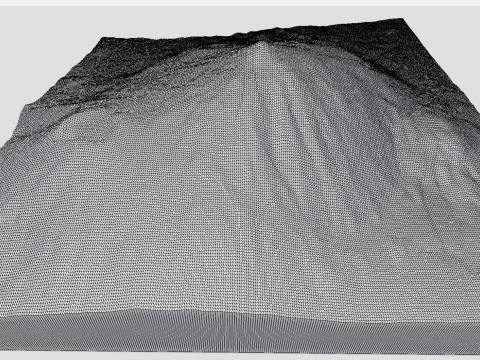 テイデ火山 スペイン 3Dモデル