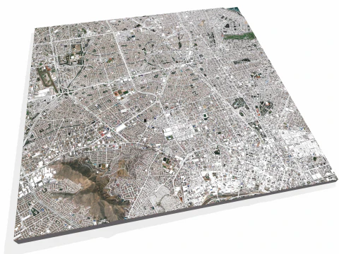 Cityscape Lima Peru 3D Model