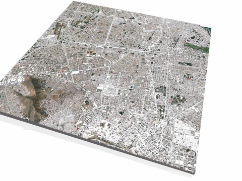 Cityscape Lima Peru 3D Model