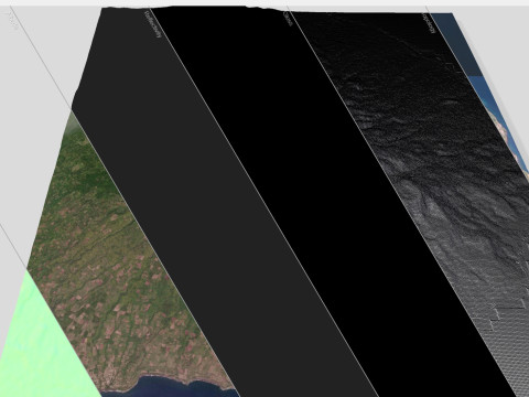 Volcano Lewotobi Flores Island Indonesia Model 3D