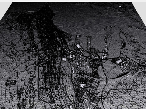Cityscape Santander Spain Model 3D