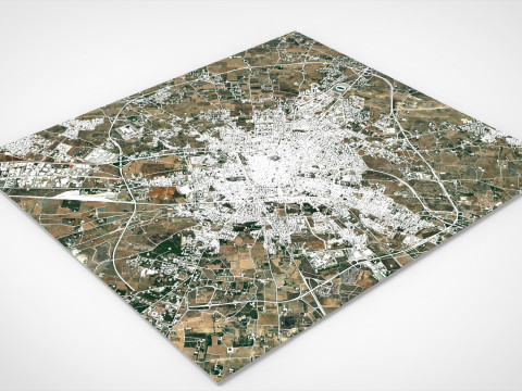 Cityscape Lecce Italy Modelo 3D