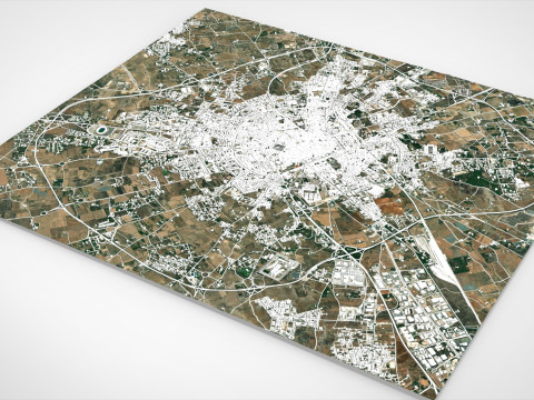 Cityscape Lecce Italy Modelo 3D