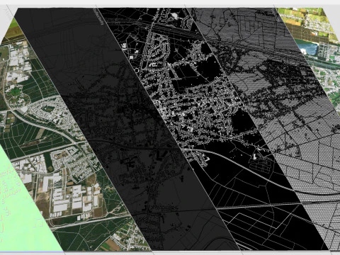 Cityscape Lommel Belgium 3D Model