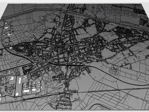 Cityscape Lommel Belgium 3Dモデル