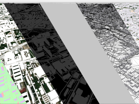 Cityscape Bialystok Poland 3D Modell
