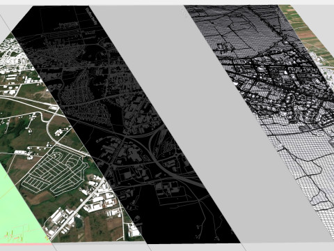 Cityscape Suwalki Poland Modello 3D