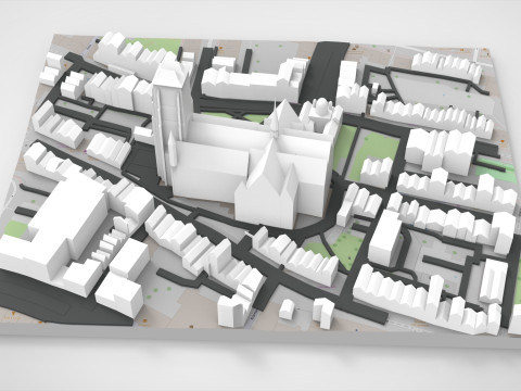 Basilika Mariy Panny Gdansk Modelo 3D