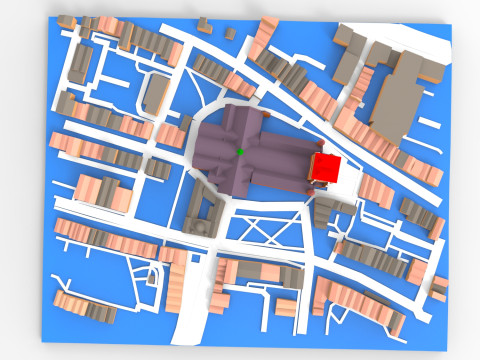 Basilika Mariy Panny Gdansk 3D 모델