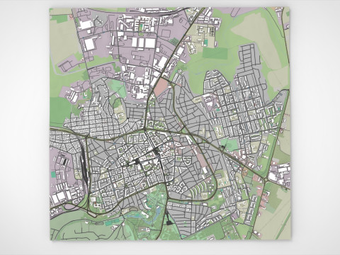 Cityscape Dobrich Bulgaria 3D 模型
