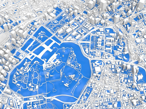 Cityscape Tokio Japan Modelo 3D