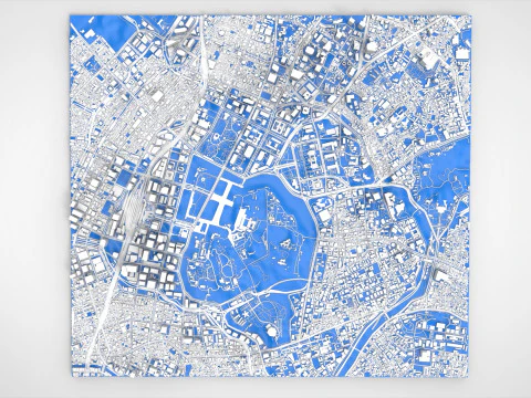 Cityscape Tokio Japan 3D Model