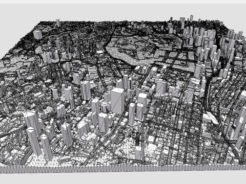 Cityscape Tokio Japan Modelo 3D