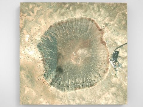 Meteor Crater Arizona USA 3D Model
