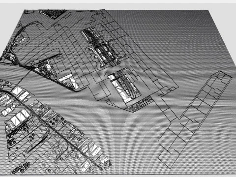 Tokyo International Airport Japan 3D Model