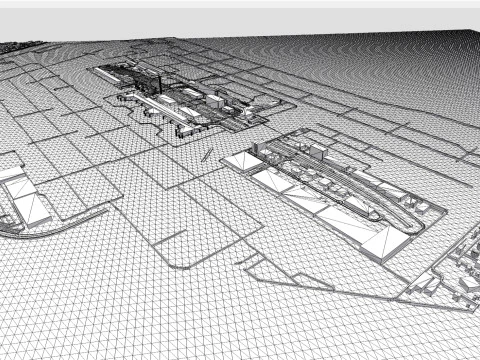 Tokyo International Airport Japan 3D Model