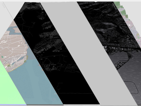 Pearl Harbor Oahu USA 3D Model