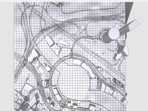 Business Bay Dubai Uni Emirat Arab Model 3D