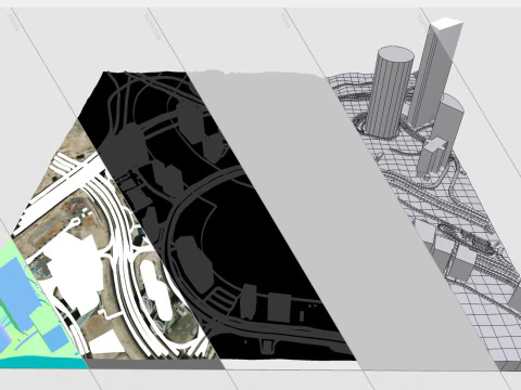 Business Bay Dub&aacute;i Emiratos &Aacute;rabes Unidos Modelo 3D