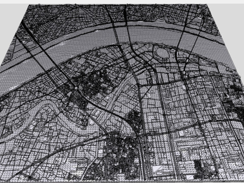 都市景観東京日本の都市の一部 3Dモデル