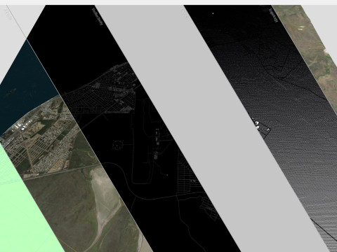 Міський пейзаж Ріо-Гранде Аргентина 3D Модель