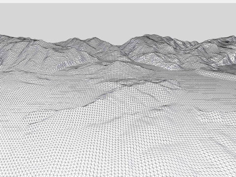 Lago Saguaro, Arizona, Stati Uniti Modello 3D