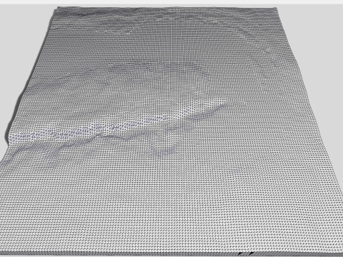 Iguazu Şelalesi Brezilya ve Arjantin 3D Model