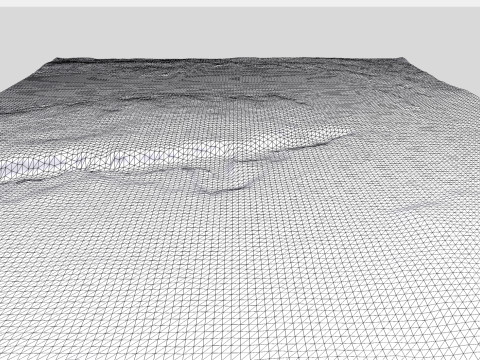 Iguazu Şelalesi Brezilya ve Arjantin 3D Model