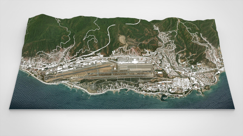 Paisagem urbana Catia la Mar Estado de Vargas Venezuela Modelo 3D .c4d .max .obj .3ds .fbx .stl .blend 