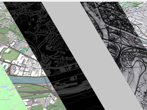 Cityscape Liege Belgium 3D Model