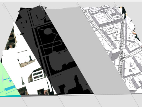 Будапешт Парк II Янош Пал папа тер Венгрия 3D Модель