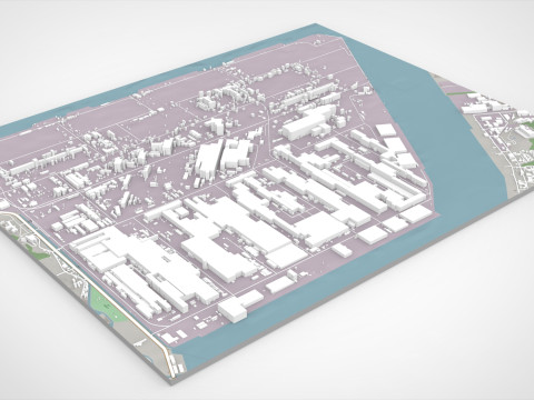 Kokancho Fukuyama Hiroszima Japonia Model 3D