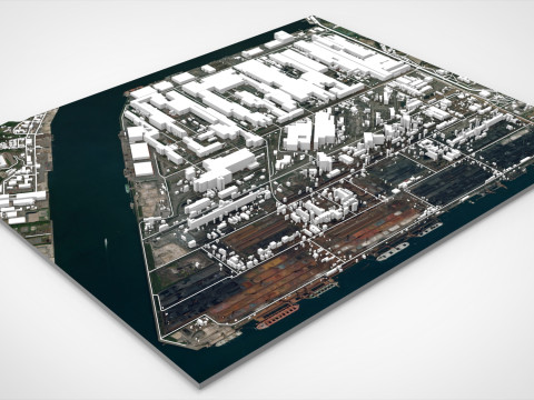 Kokancho Fukuyama Hiroszima Japonia Model 3D