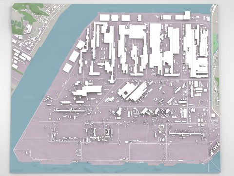 Kokancho Fukuyama Hiroszima Japonia Model 3D