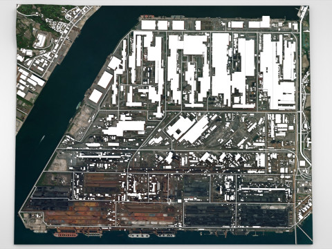 Kokancho Fukuyama Hiroszima Japonia Model 3D
