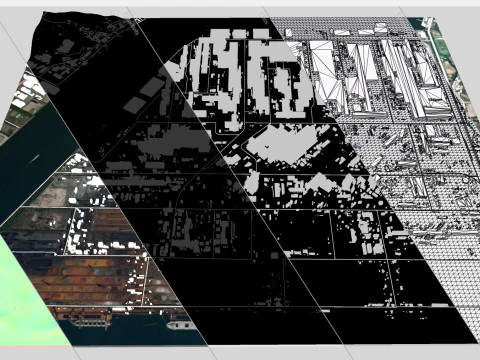 Kokancho Fukuyama Hiroshima Jepang Model 3D