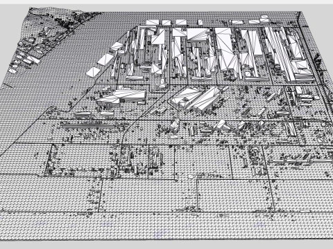 Kokancho Fukuyama Hiroshima Jepang Model 3D