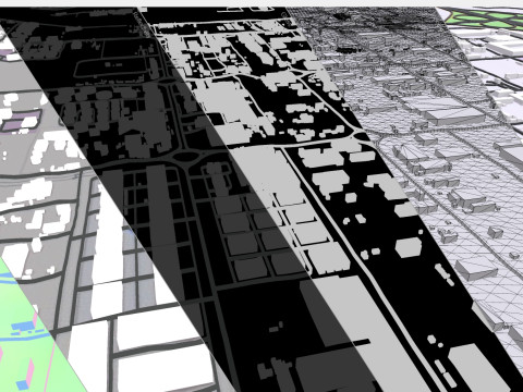 Zona franca di Hamriya Sharjah Emirati Arabi Uniti Modello 3D