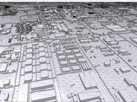 Zona franca di Hamriya Sharjah Emirati Arabi Uniti Modello 3D