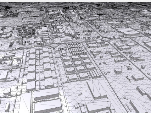 Hamriya Free Zone Sharjah UAE 3D Model