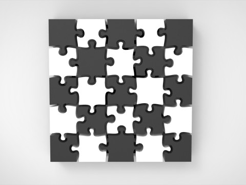 Puzzle Modello 3D