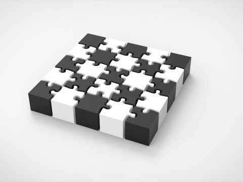 Puzzle Modello 3D