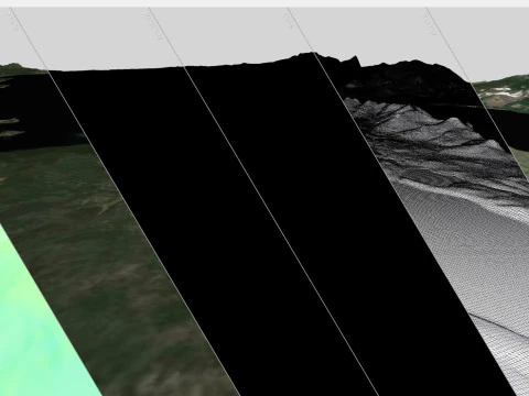 Yellowstone Lake Wyoming USA 3D Model