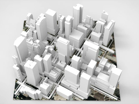 Собор Святого Патріка Католицька церква Нью-Йорк США 3D Модель