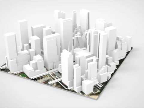 Собор Святого Патріка Католицька церква Нью-Йорк США 3D Модель