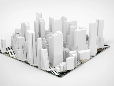 Собор Святого Патріка Католицька церква Нью-Йорк США 3D Модель